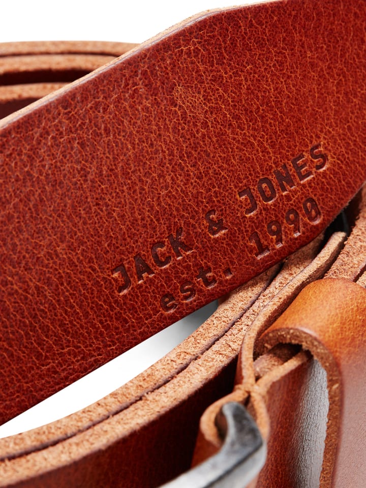 Jack & Jones Ledergürtel 'JACPAUL' Braun günstig kaufen