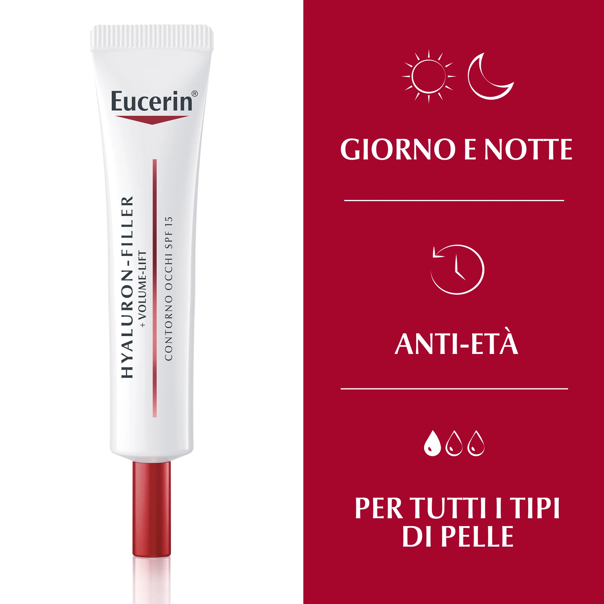 Relleno de ácido hialurónico + Lifting de volumen Contorno de ojos - Contorno de ojos antiarrugas