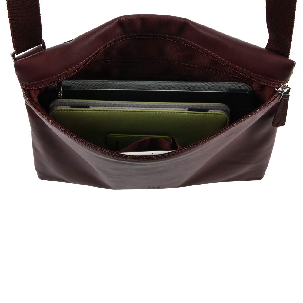 BREE Handtaschen rot Vora 3 port royal