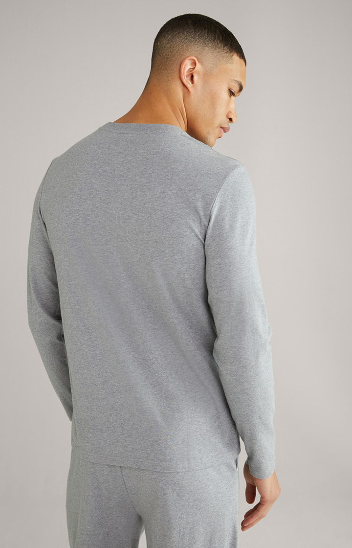 Loungewear Longsleeve in Grau