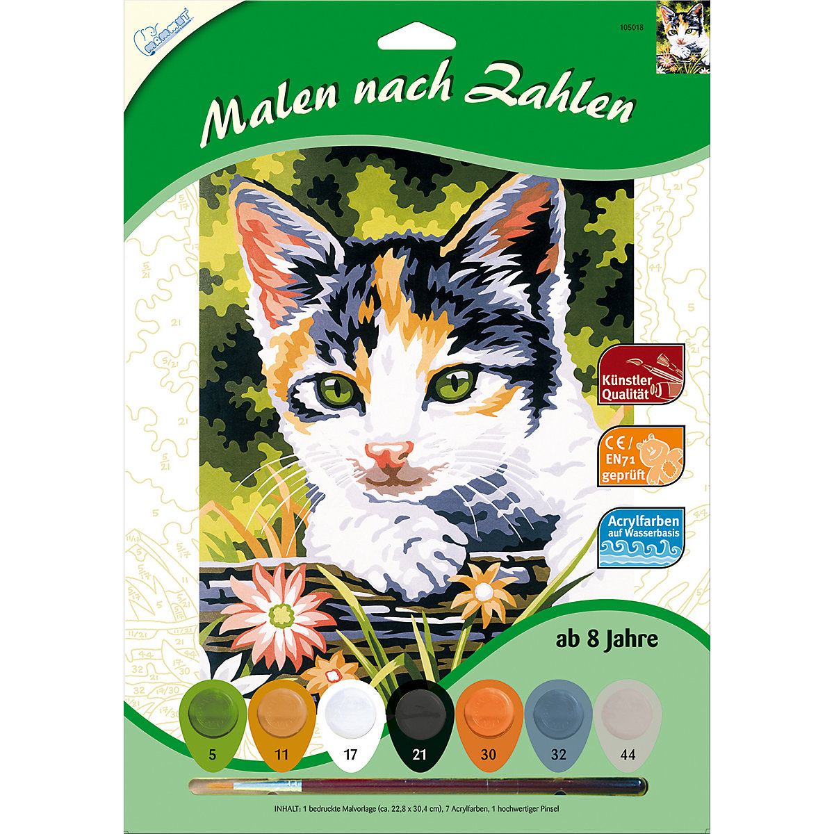 Malen nach Zahlen - Kätzchen
