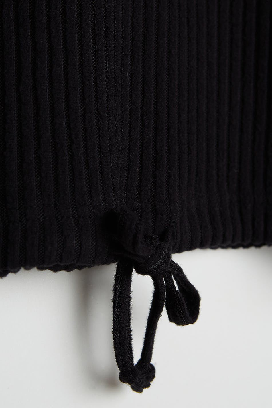Stina rib hoodie