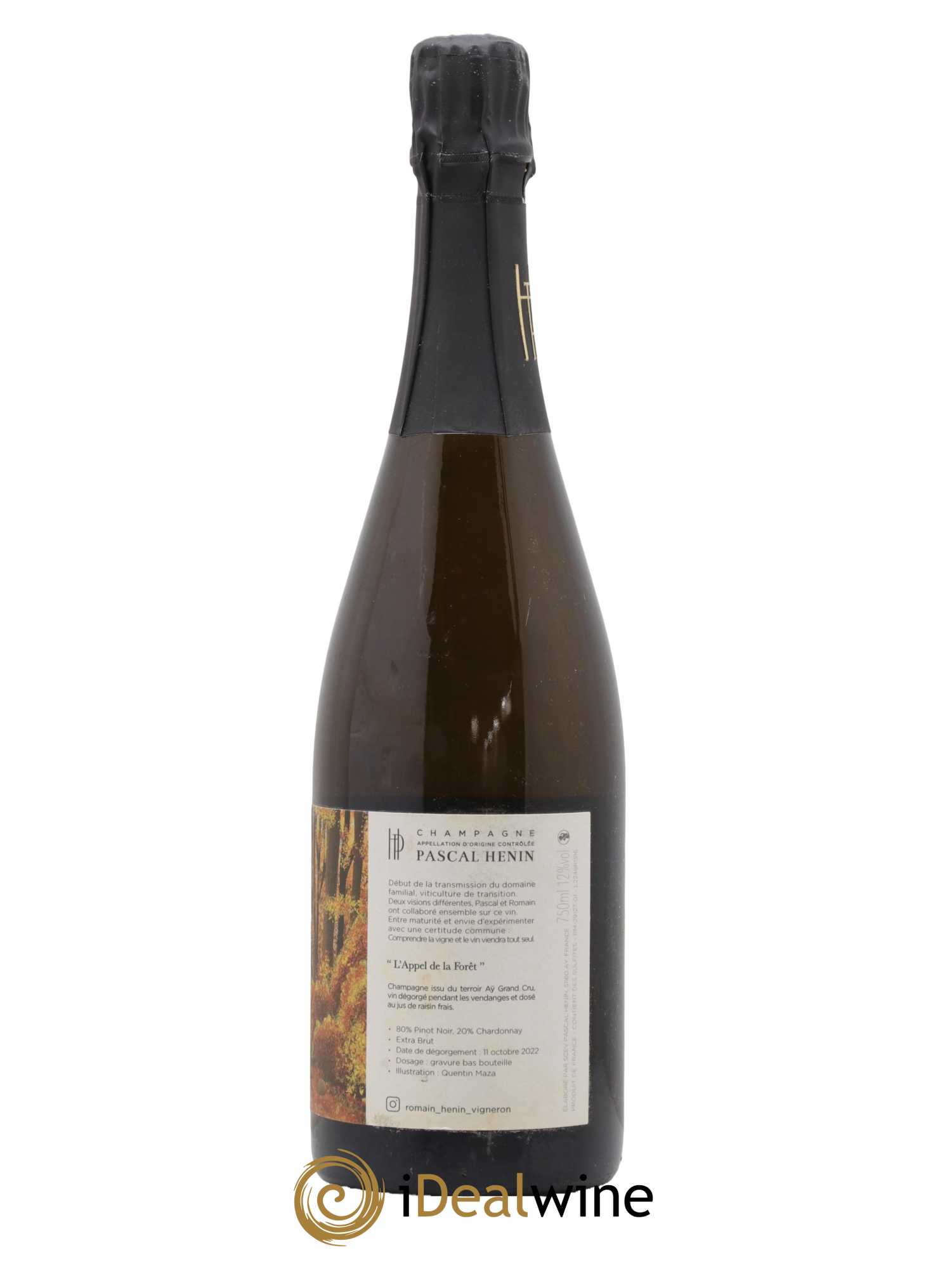L'Appel de la Fôret Romain Henin   - Lot de 1 Bouteille