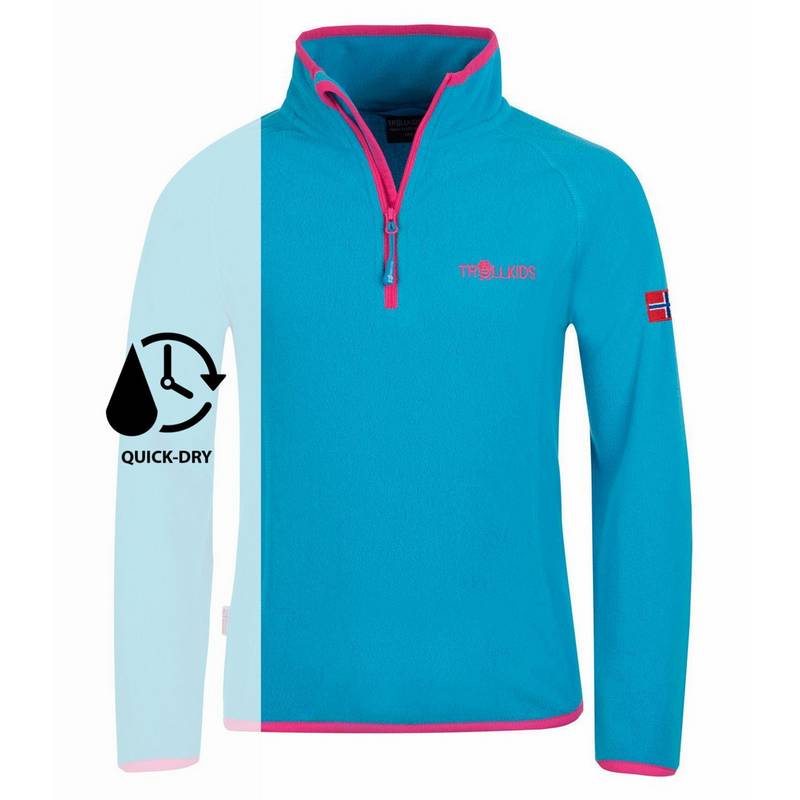 Trollkids Nordland Fleecejacke Kinder