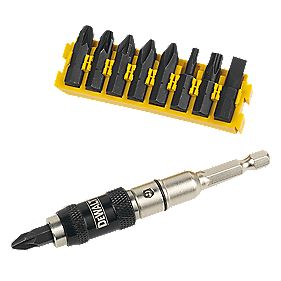 „DeWalt“ priedai DT70518T-QZ 10 dalių smūginių antgalių rinkinys su pasukamu antgalių laikikliu