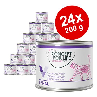 Sparpaket Concept for Life Veterinary Diet 24 x 200 g /185 g