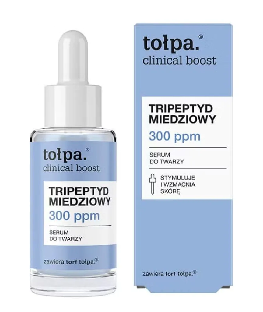 „Tołpa Clinical Boost“ vario tripeptido veido serumas