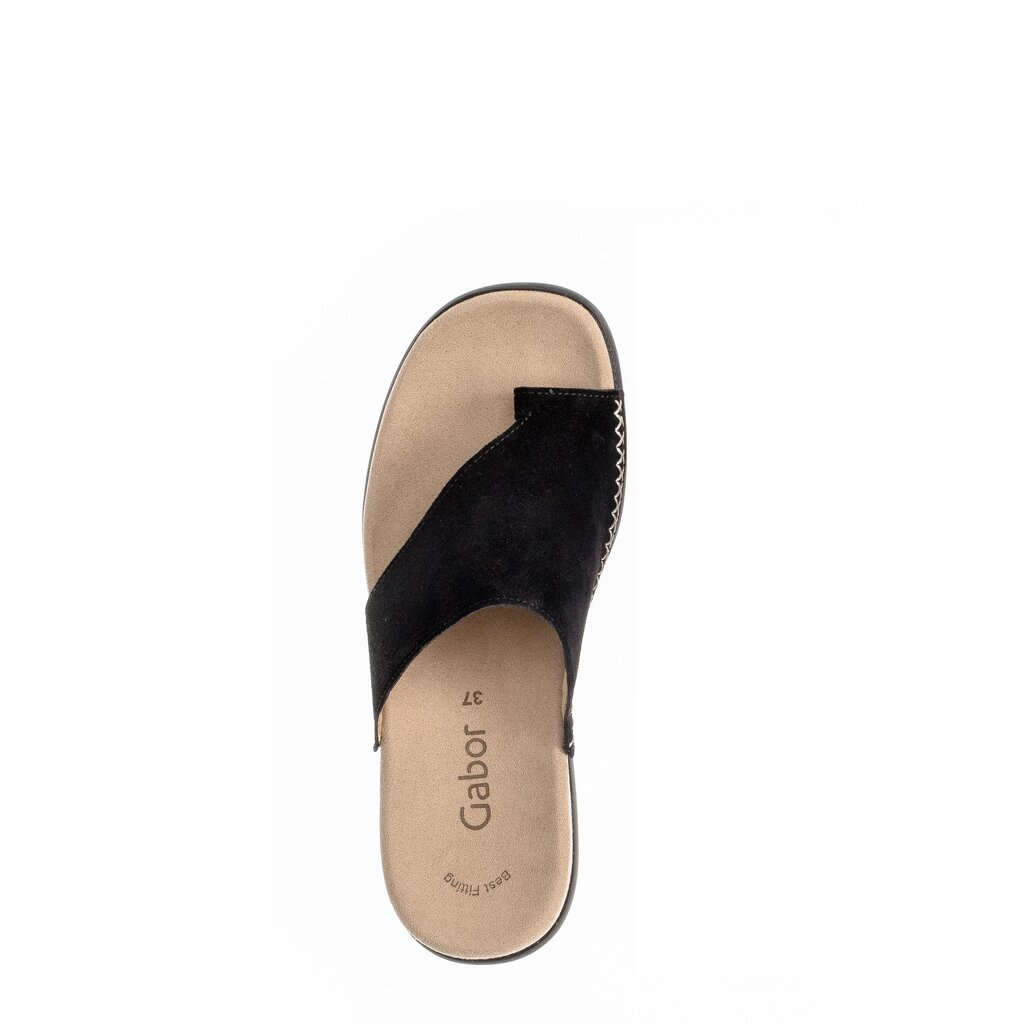 Gabor fashion Zehentrenner schwarz