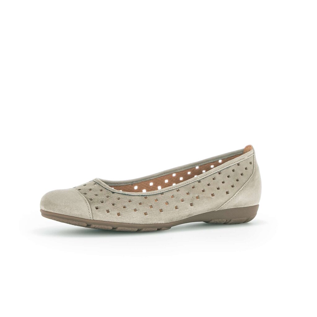 Gabor fashion Sportliche Ballerina grün