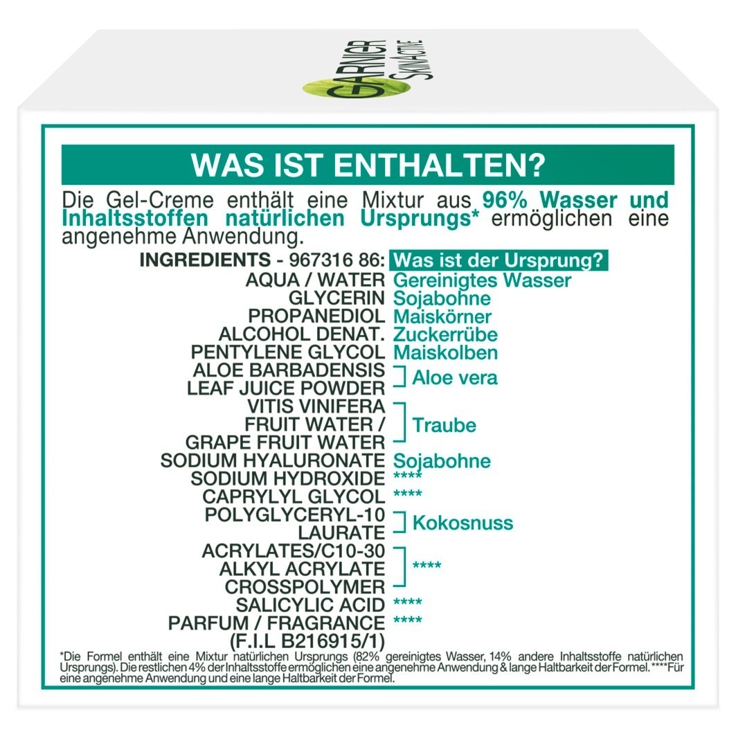 Hyaluron Aloe Gel-Creme