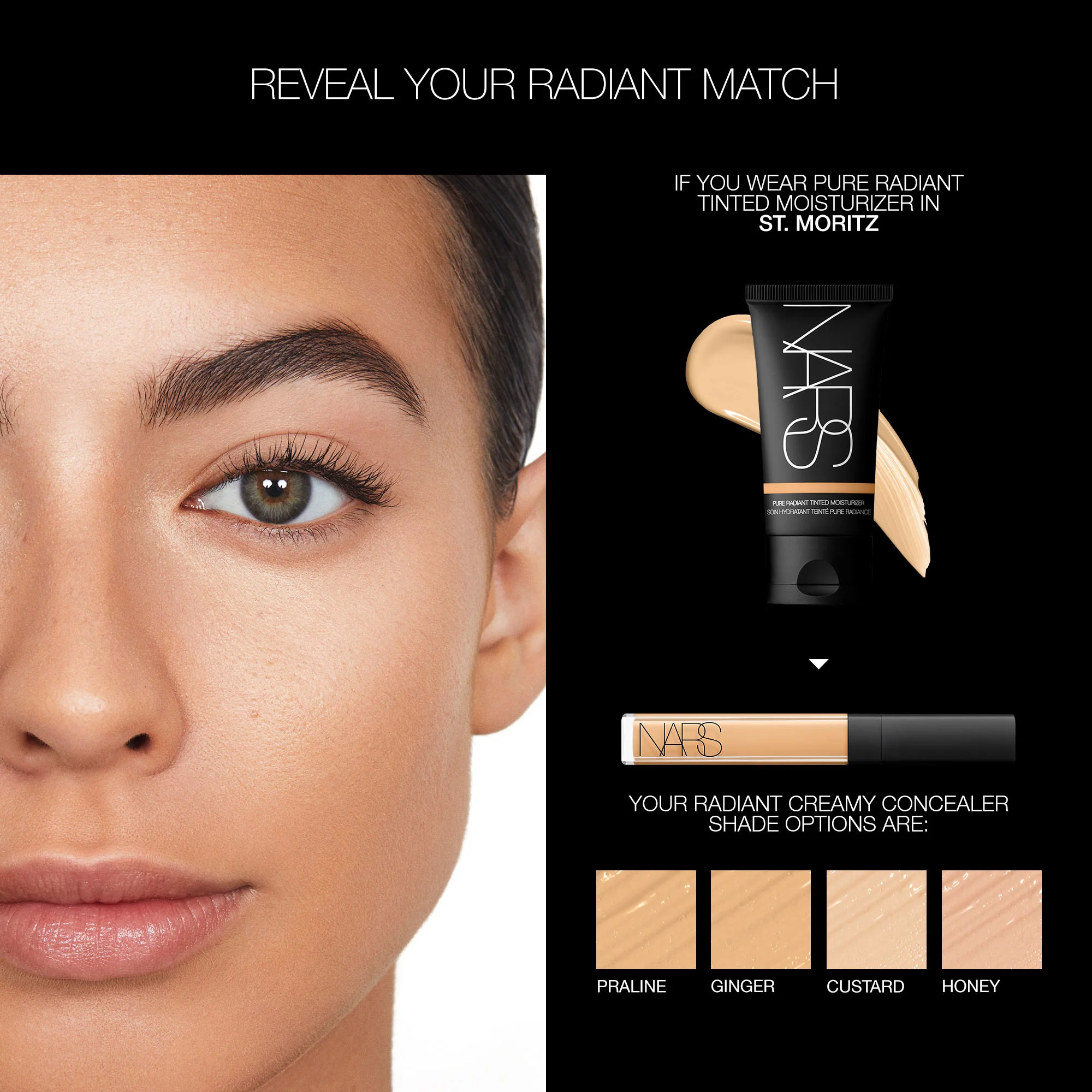 Crema hidratante con color PURE RADIANT SPF30/PA+++ - Base de maquillaje en crema, crema facial hidratante con color