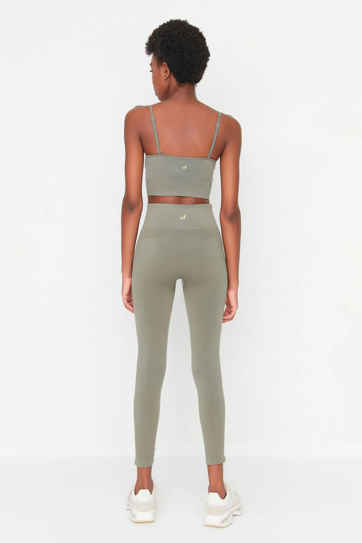 Jerf  Vella - Erholungs-Leggings mit hoher Taille in Khaki