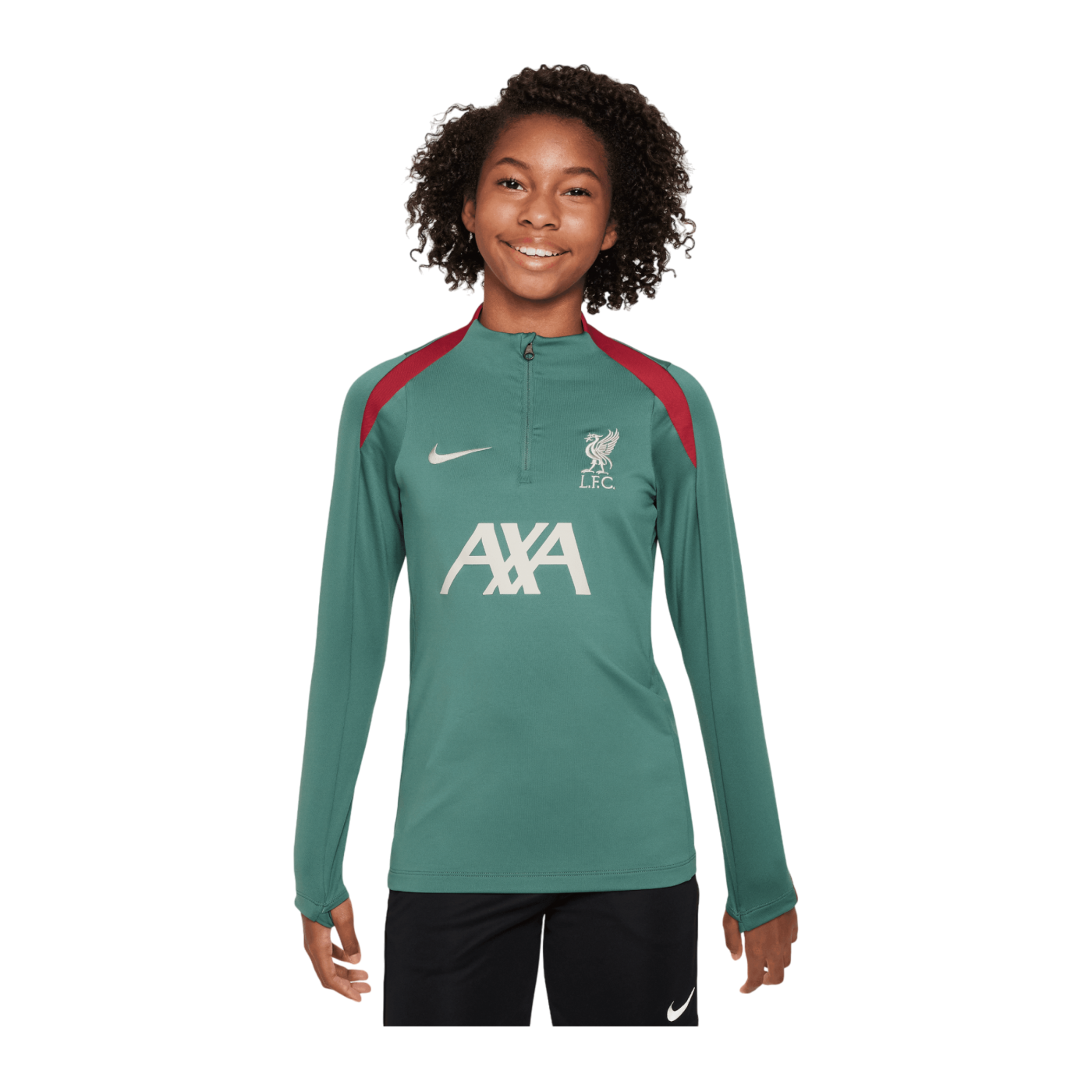 Nike FC Liverpool Drill Top Kids Grün F362