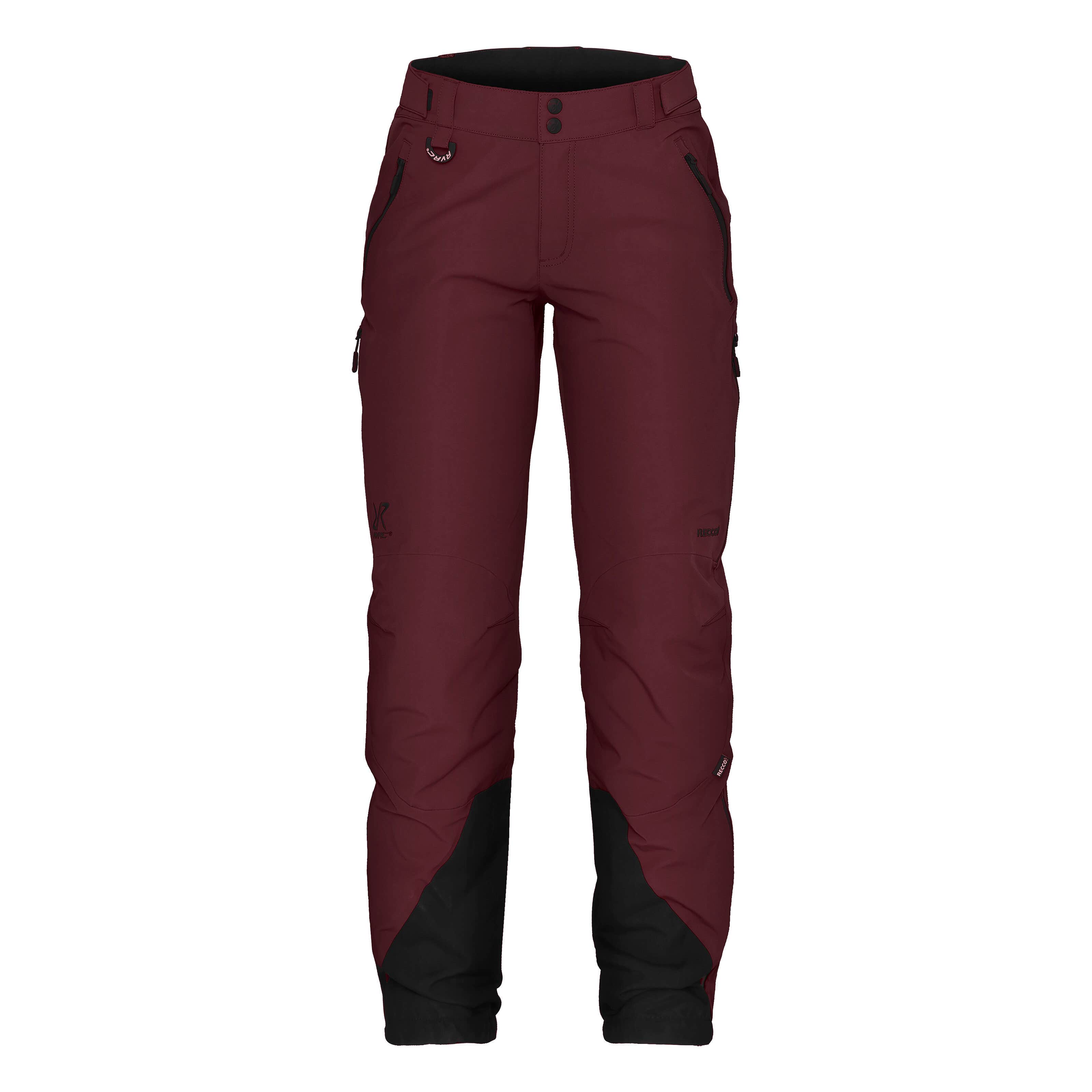 Cyclone Rescue Pants Femme Burgundy