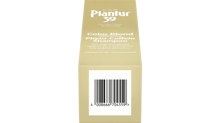 Plantur 39 Color Blond Phyto-Coffein Shampoo 250ml 250 ml