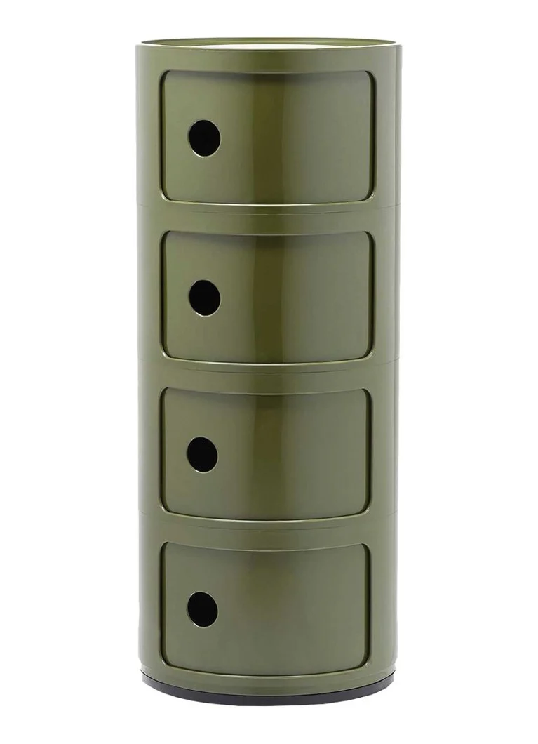 Kartell Componibili Extra Large Round Wardrobe (4 pieces)