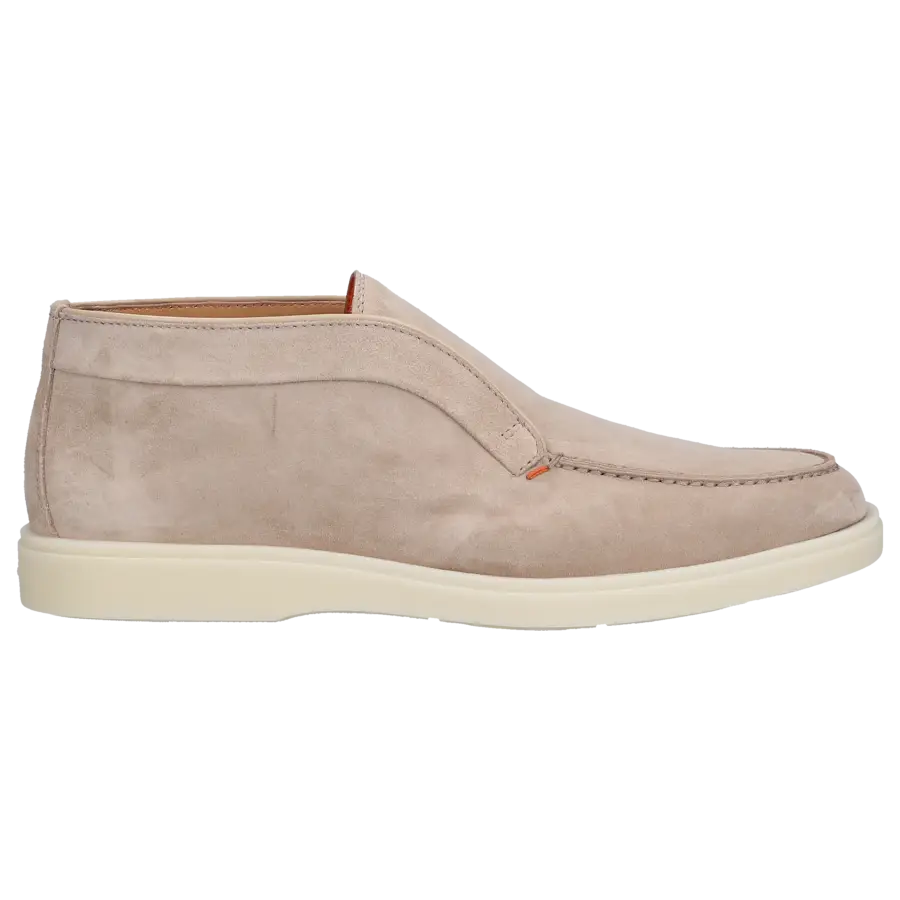 Santoni - Stiefeletten DESERT BOOT Veloursleder - beige