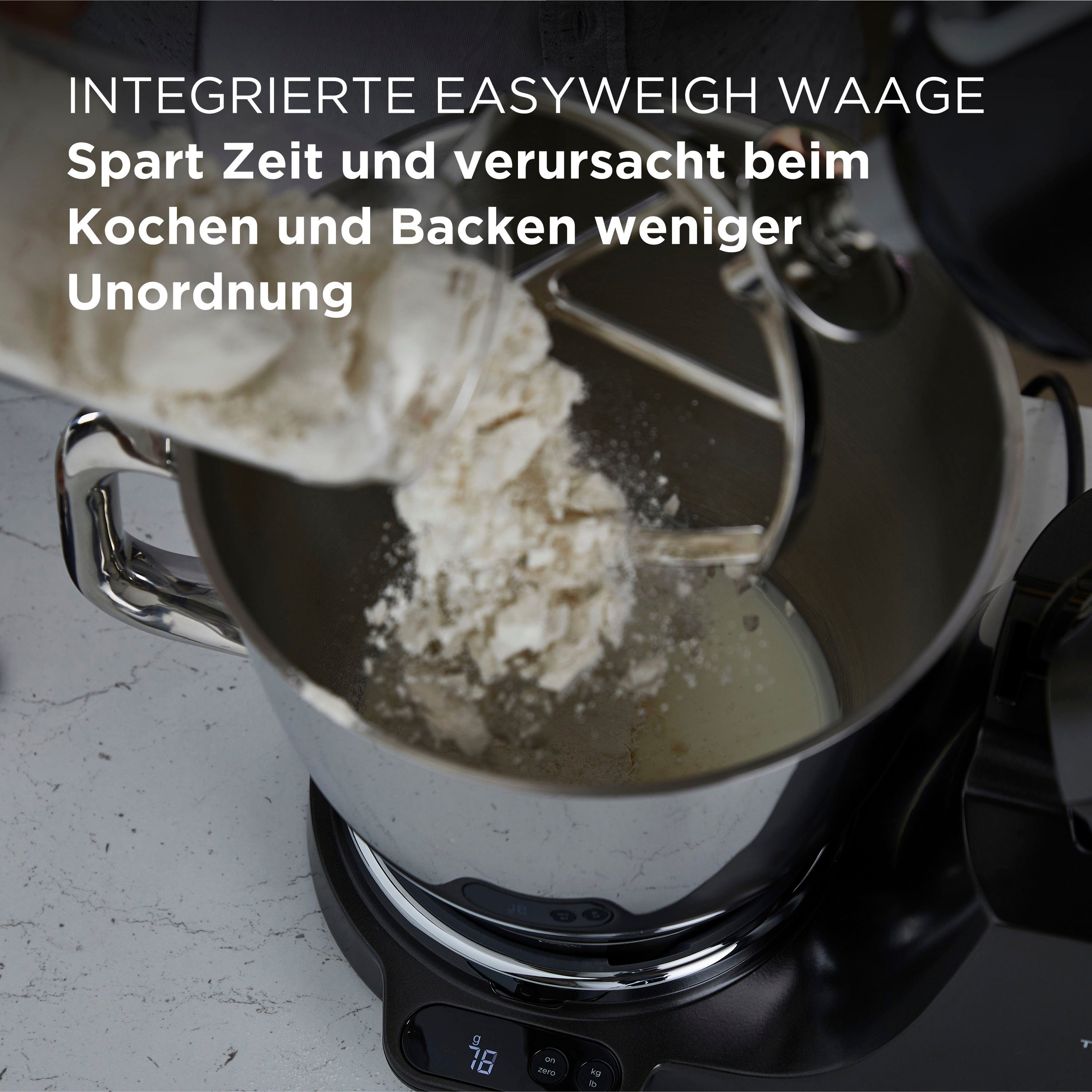 KENWOOD Küchenmaschine Titanium Chef Baker XL KVL85.004BK, Zubehör, Gratis Wert UVP 319,-