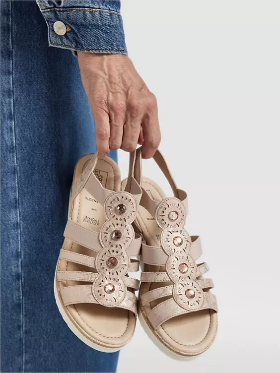 Easy Street Komfort Keilsandalette