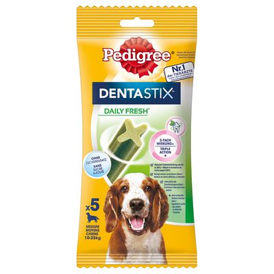Pedigree Dentastix Fresh tägliche Frische für mittelgroße Hunde (10-25 kg)