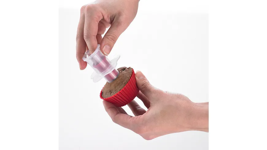 WESTMARK CupCake-Aushöhler transparent/rot