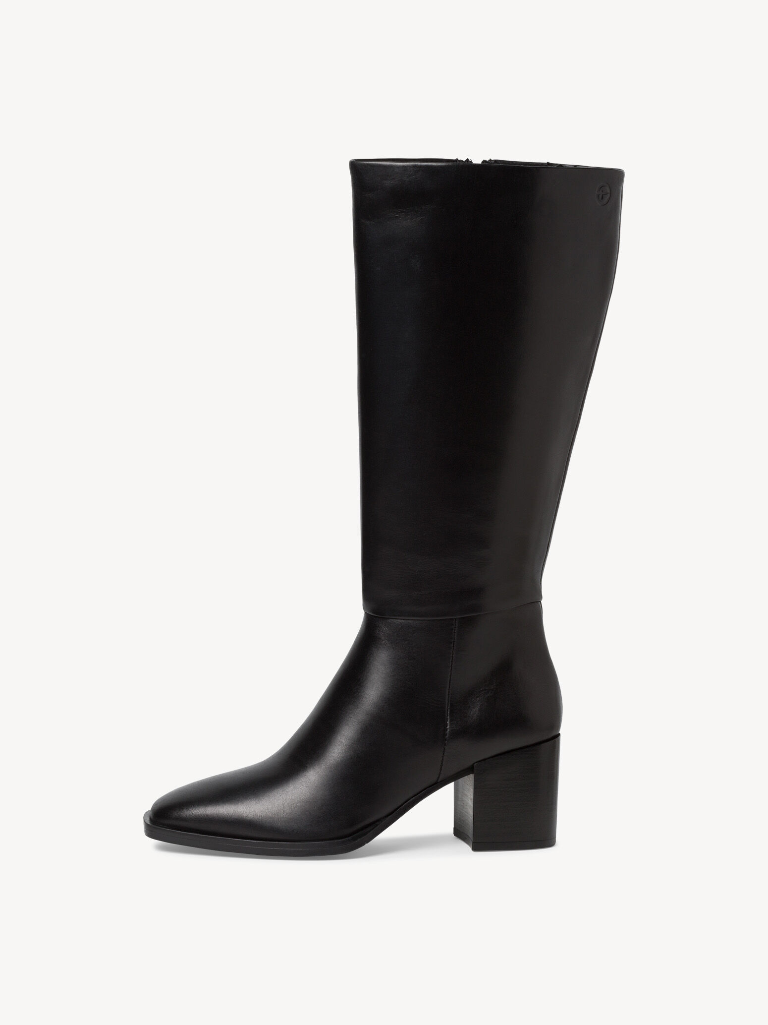 Bottes en cuir - noir