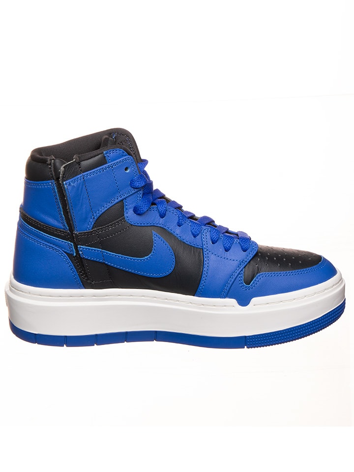 Air Jordan Leder-Sneaker ''1 Elevate High'' in Blau/ Schwarz günstig kaufen