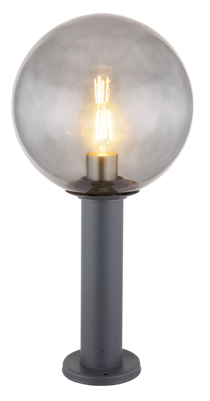 Globo Lighting - HEDWIG - Außenleuchte Aluminium Druckguss anthrazit, 1x E27 LED
