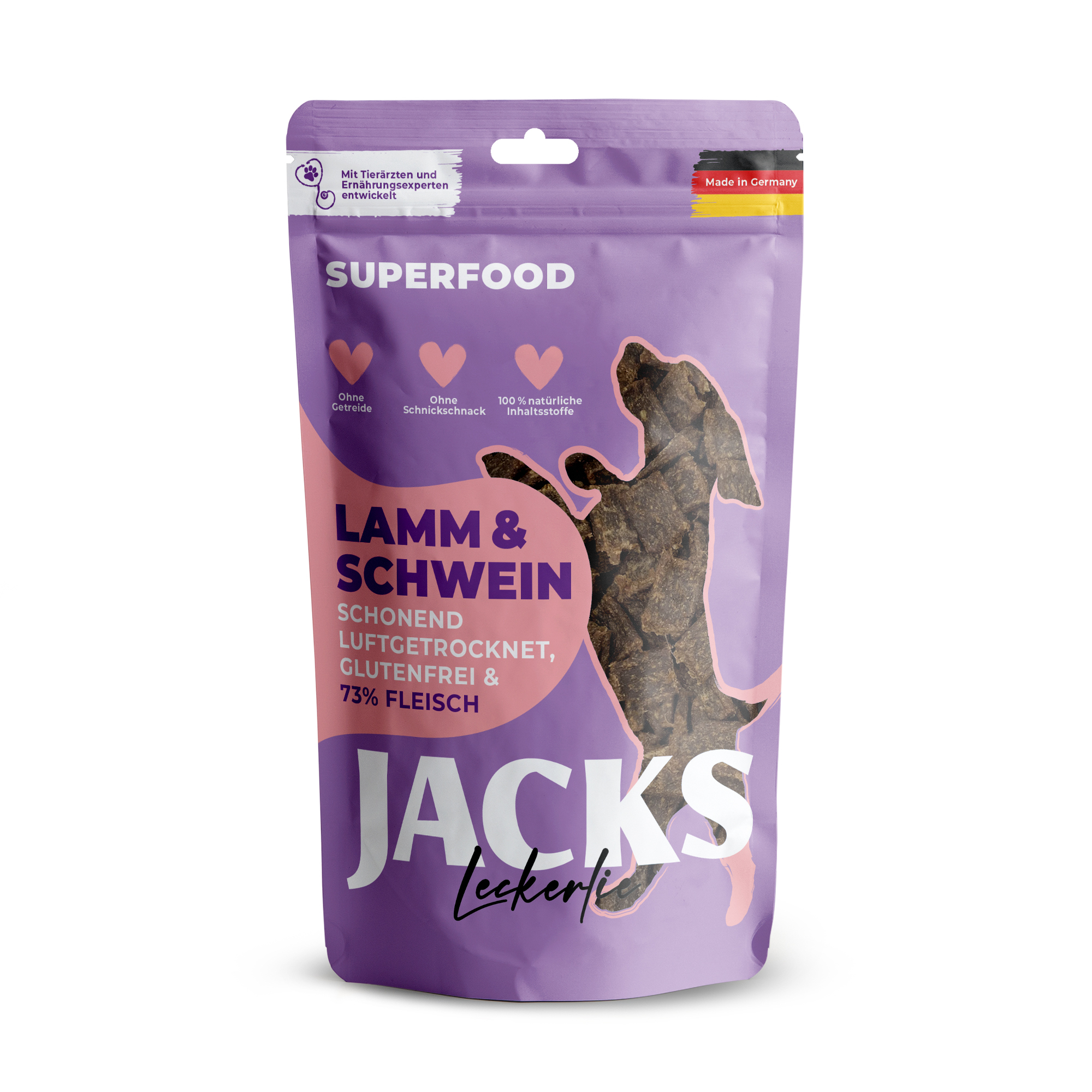 JACKS Snacks JACKS Splitter Soft Lamm & Schwein 90 g