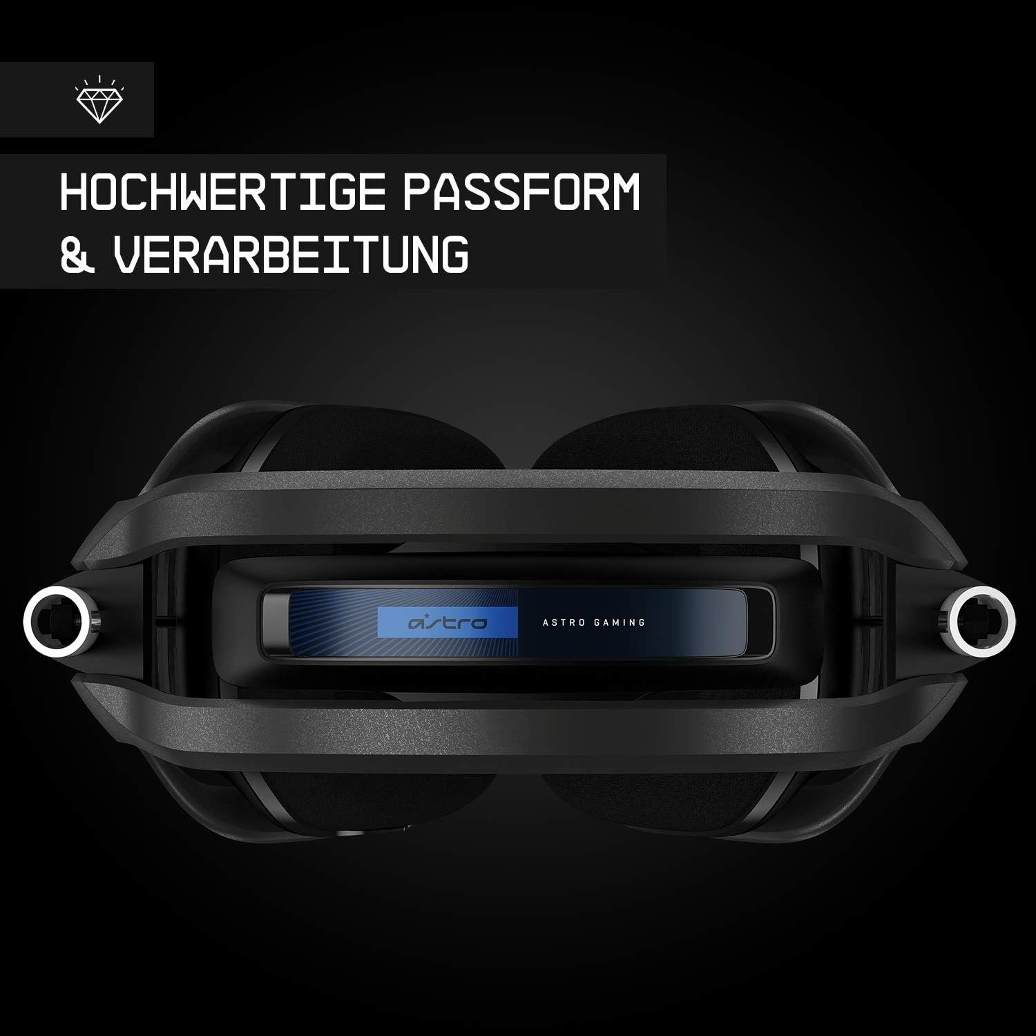 ASTRO A40 TR Dolby ATMOS für PS5, PS4, Switch, PC, Mac Gaming-Headset (Rauschunterdrückung, Lautstärkeregelung Mikrofon, Biegsames Mikrofon, Abnehmbares Mikrofon, kabelgebunden, 3m Kabel)