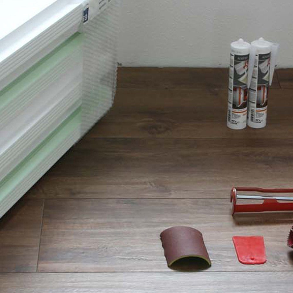 Licht-Trend Stuckleiste Dekor-Profil L Stuckleiste 1,2 m indirekt Wand oder Decke