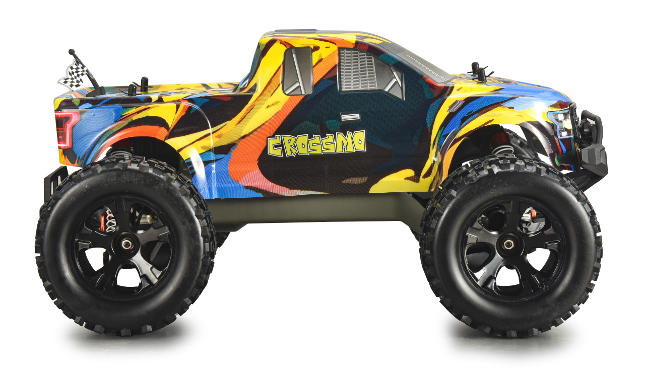 Jamara e.K. JAMARA-053130-Crossmo Monstertruck 4WD 1:10 NiMh 2,4GHz