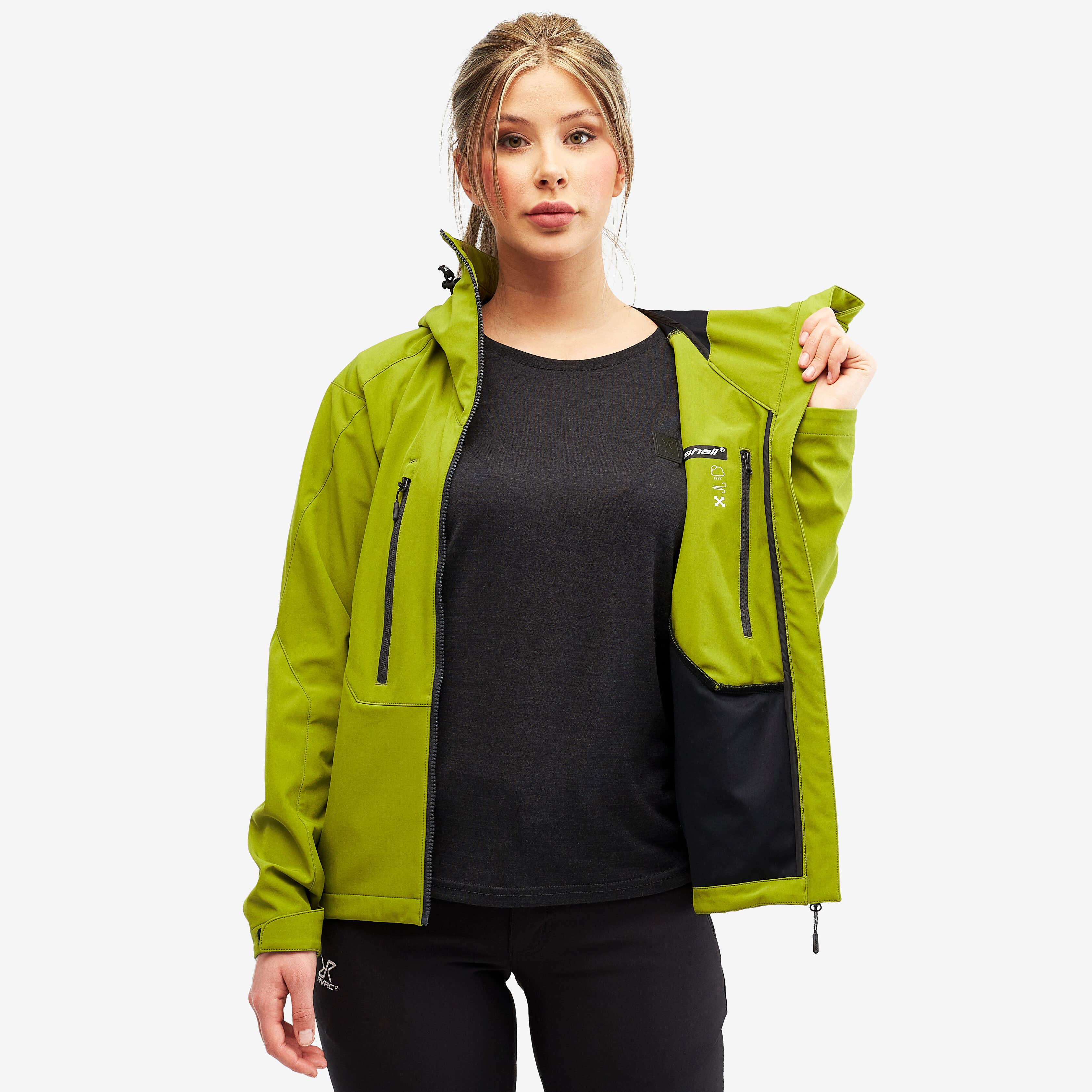 Trail Jacket Femme Guacamole