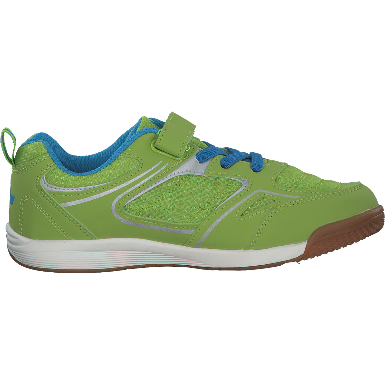 Geka Racine VS, Sneakers Low, Kinder, lemon/blau