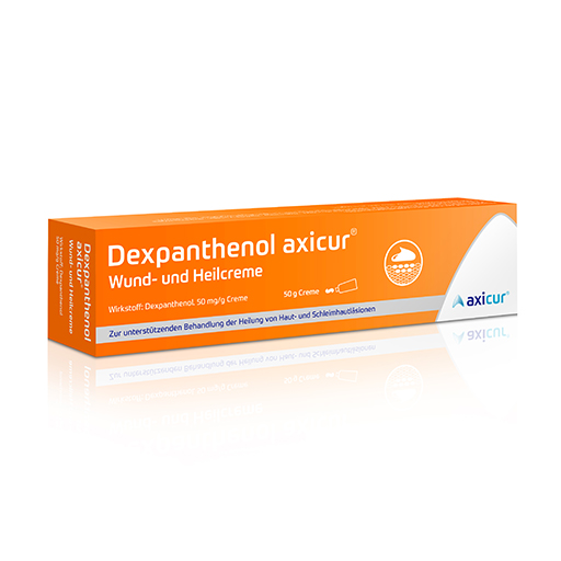 DEXPANTHENOL axicur Wund- und Heilcreme 50 mg/g  50 g  Creme