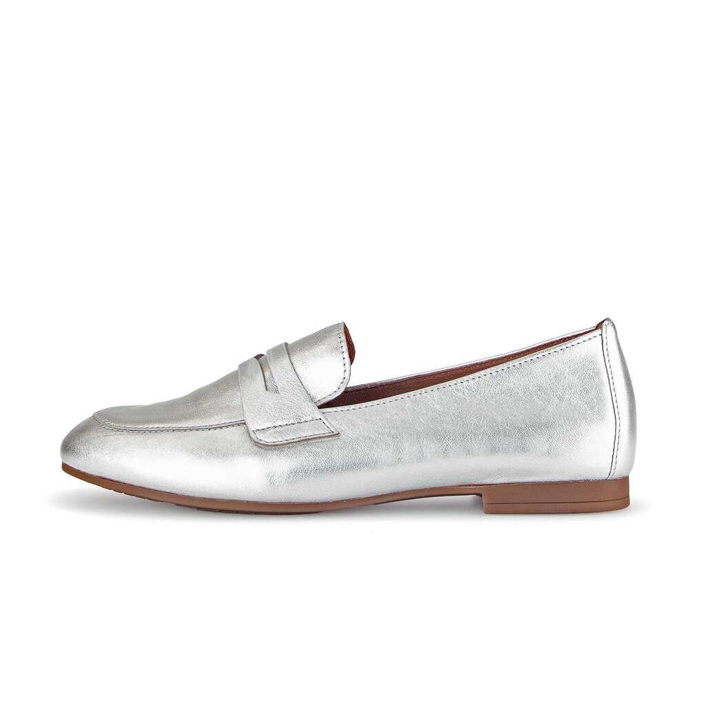 Gabor fashion Slipper silber