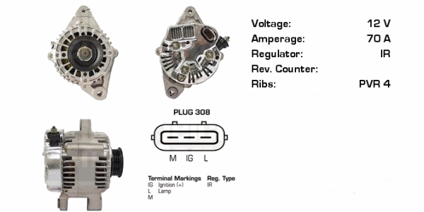 FRIESEN Lichtmaschine Toyota 9062108 - ATU