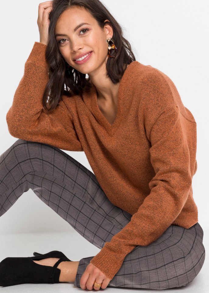 Oversize-Strick-Pullover
