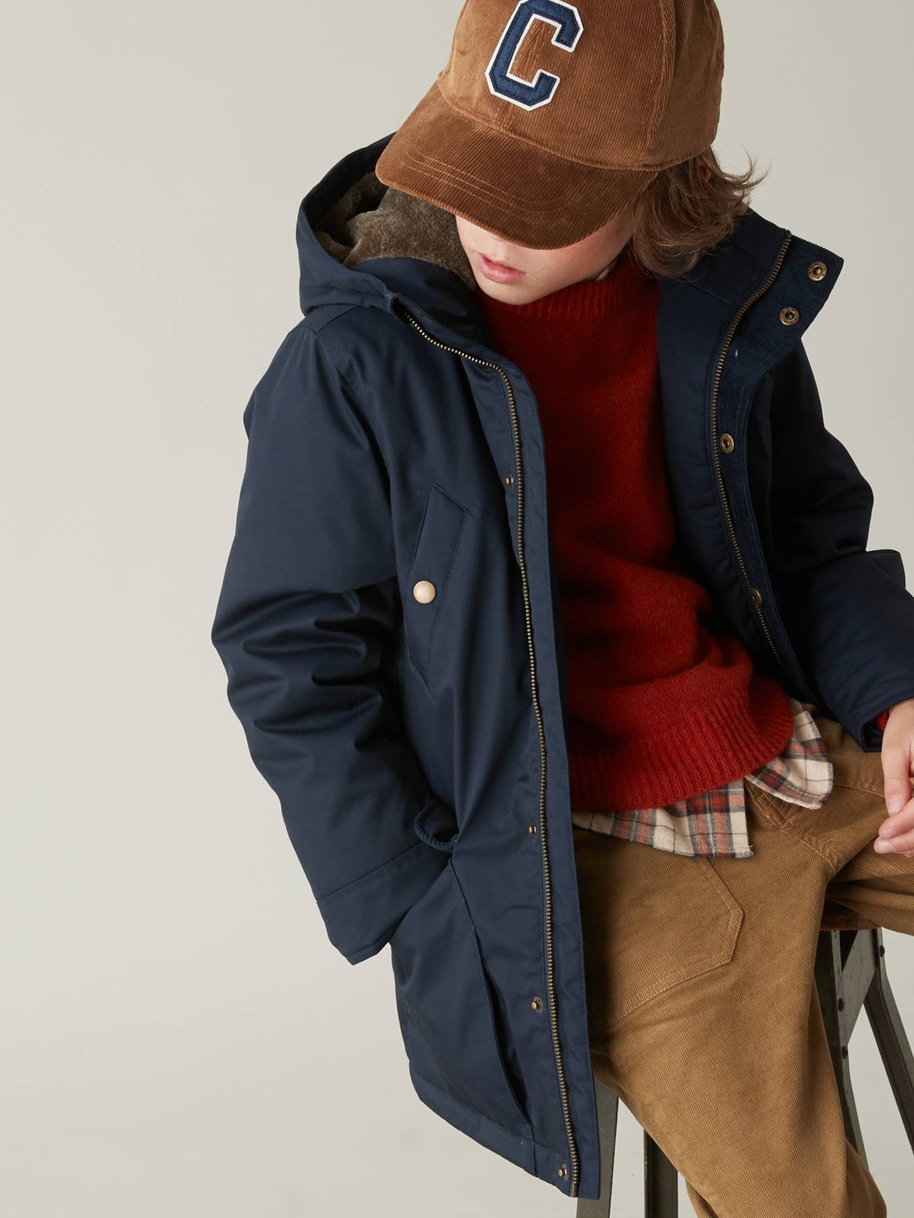 Cyrillus Jungen Winterjacke CYRILLUS - marine