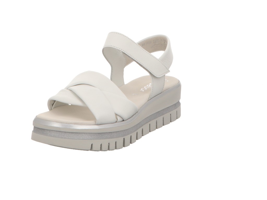 GABOR Klassische Sandalen weiss