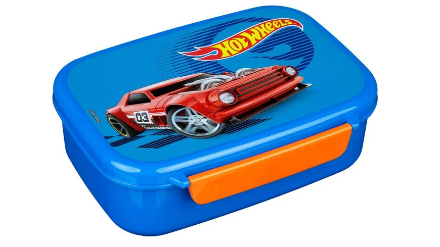 Scooli - Brotzeitdose mit herausnehmbaren Einsatz HOT WHEELS