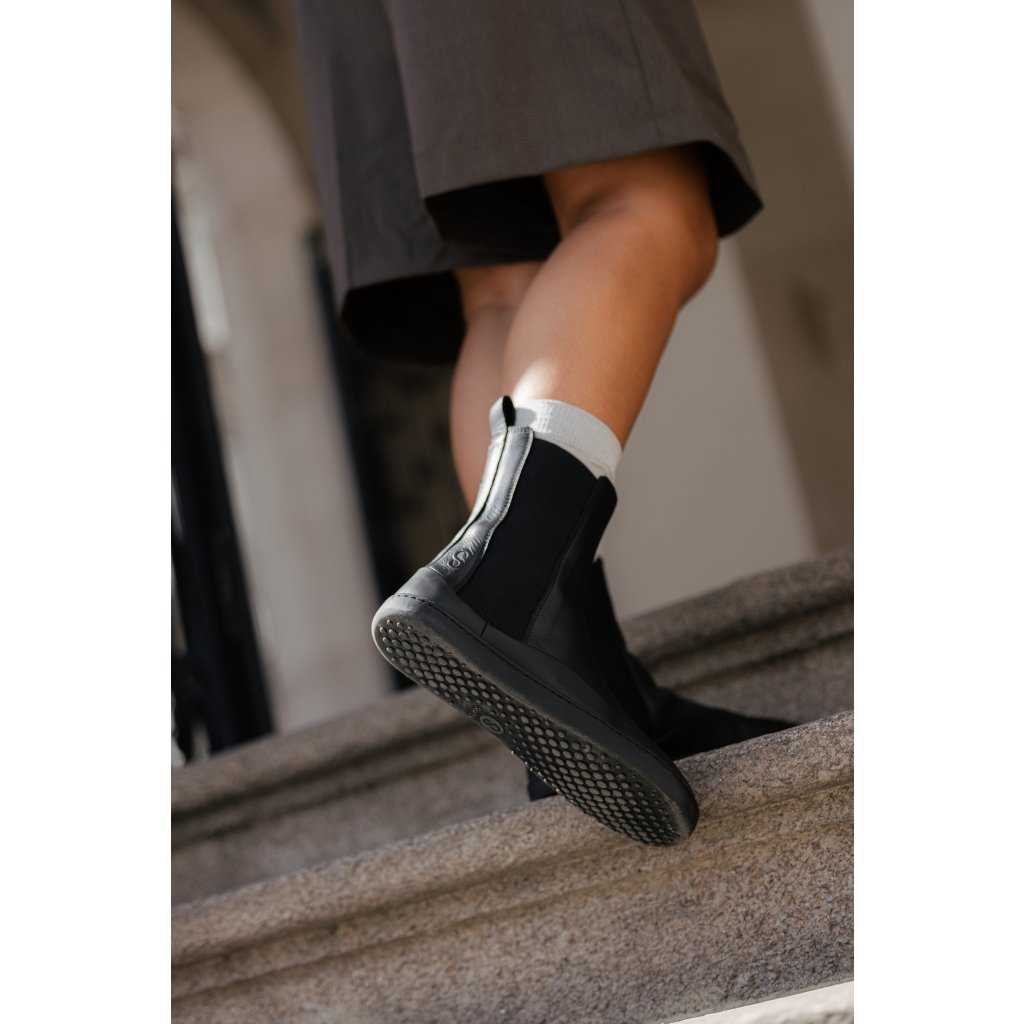 Shapen Victory Black Chelsea Barfußschuhe