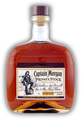 Captain Morgan Private Stock 1,0 Liter Captain Morgan Private Stock 1,0 Liter Spirituose auf der Basis von seltenem Spitzen-Rum aus dem Hause Captain Morgan mit feinen Gewürzaromen. 1	 Liter - Vol 40%