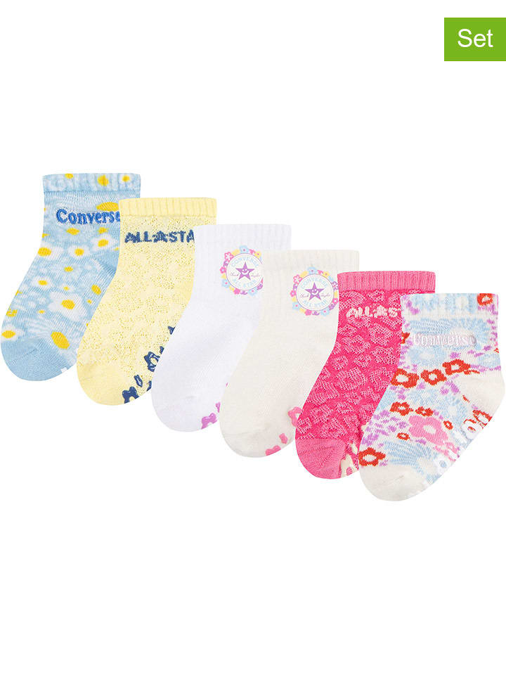 Converse 6er-Set: ABS-Socken in Bunt günstig kaufen