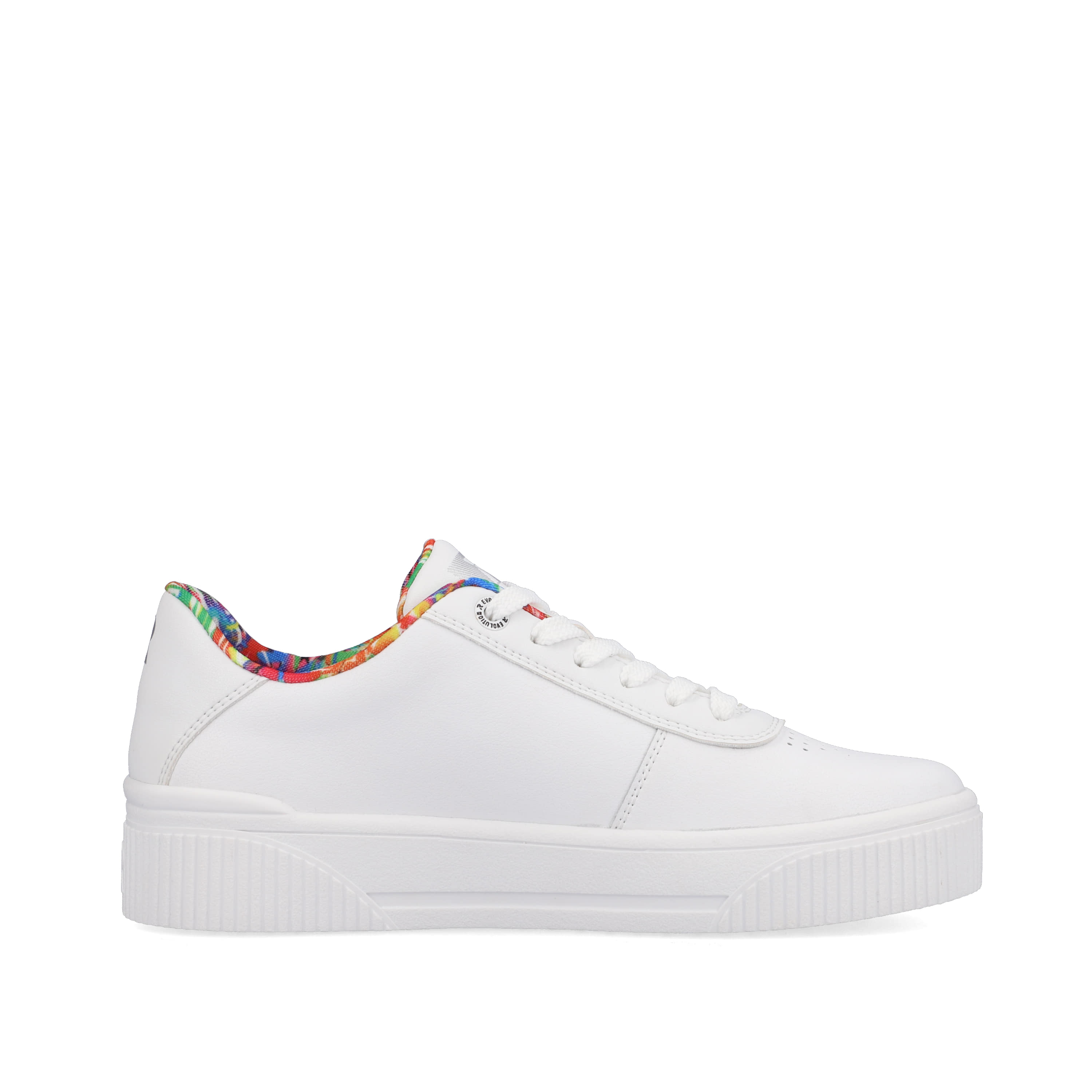 Rieker Damen Sneaker Low frost white