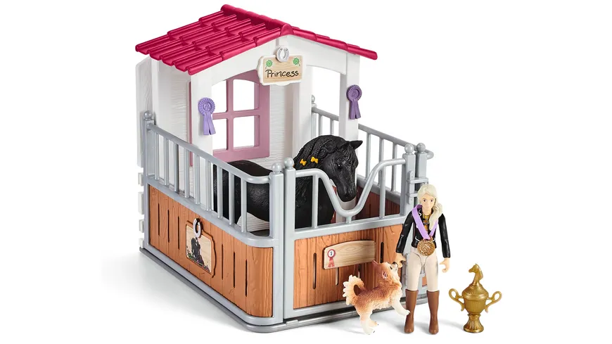 Schleich 42437 - Horse Club - Pferdebox mit Horse Club Tori & Princess