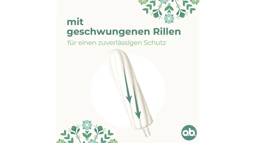 o.b. Organic Tampons Normal