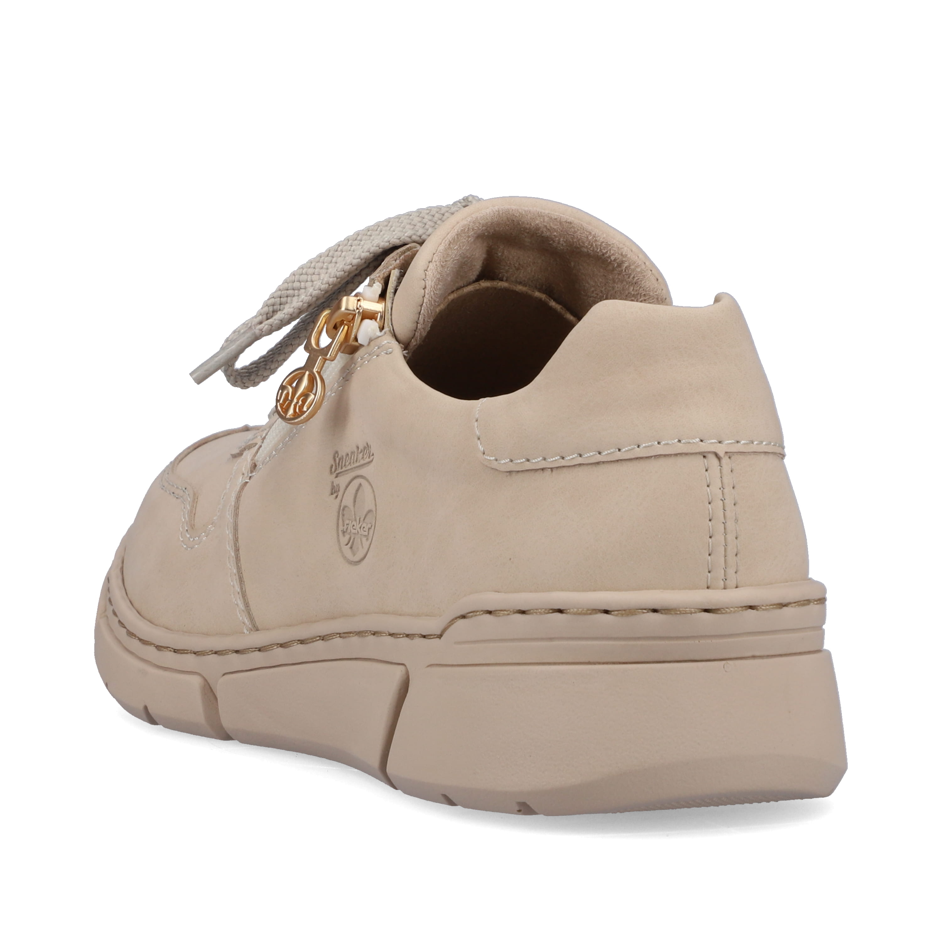 Rieker Damen Sneaker Low cremebeige