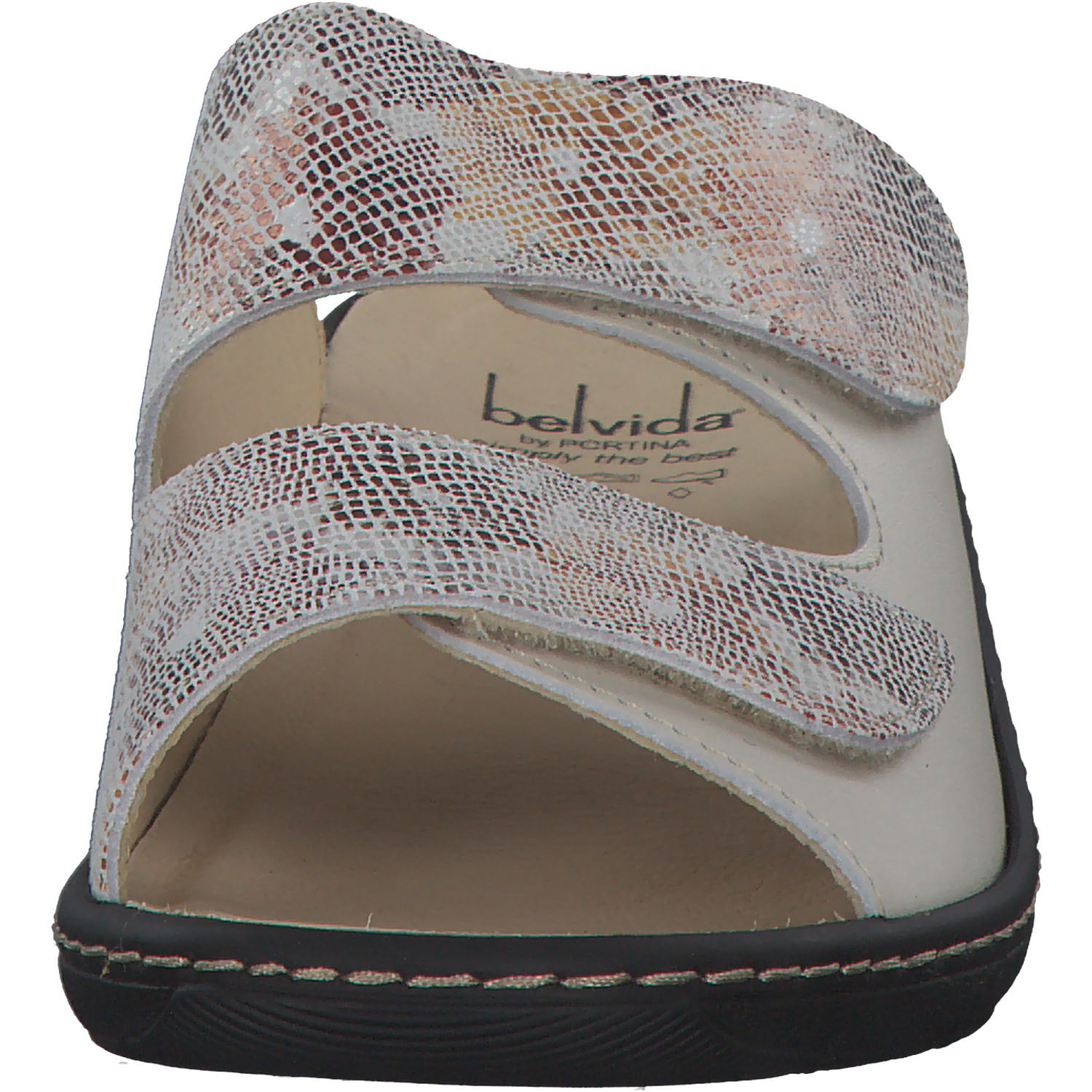 Portina 42.202, Hausschuhe & Pantoffeln, Damen, beige perlato