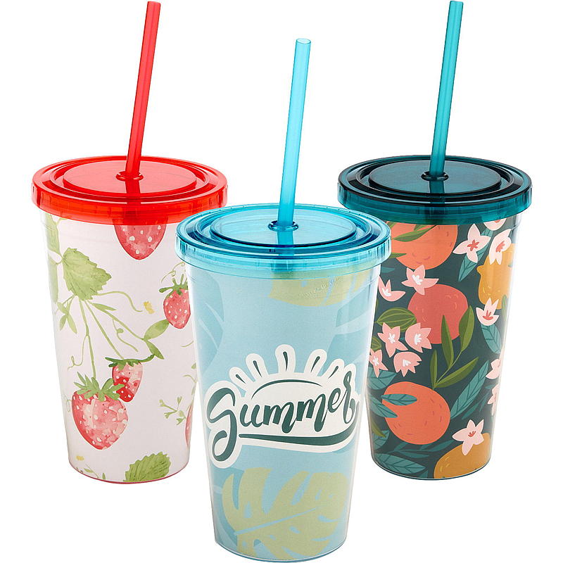 Cuisine Drikkebeger 550 ml plast sommer
